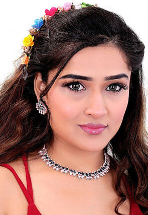 Stone Studded Necklace Set