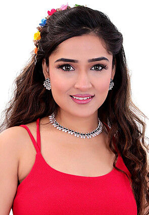 Stone Studded Necklace Set