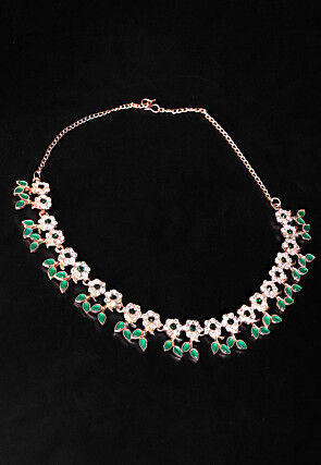 Stone Studded Necklace Set