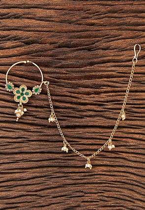 Stone Studded Nose Ring
