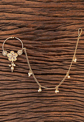 Stone Studded Nose Ring