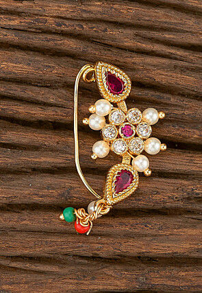 Stone Studded Nose Ring