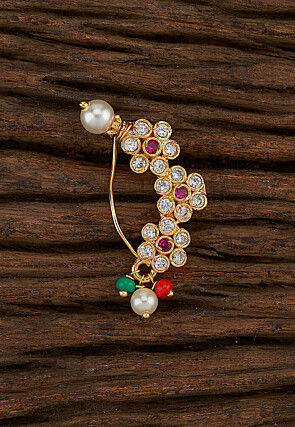 Stone Studded Nose Ring