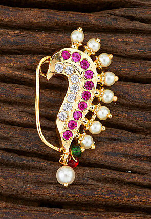 Stone Studded Nose Ring