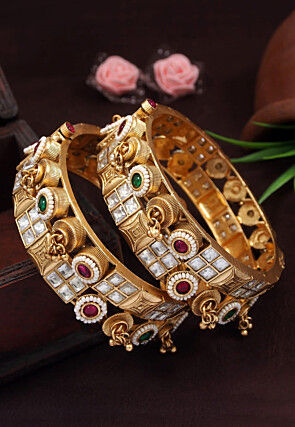 Green - Bracelets - Indian Jewelry Online: Shop For Trendy & Artificial  Jewelry at Utsav Fashion