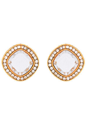 Stones Studded Choker Necklace Set