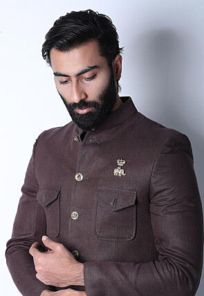 The Avant Garde Elephant Metallic Brooch