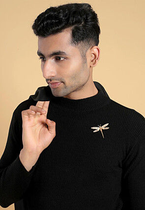 The Dancing Dragonfly Metallic Brooch