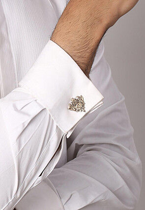 The Knight Lion Metallic Cufflink Pair