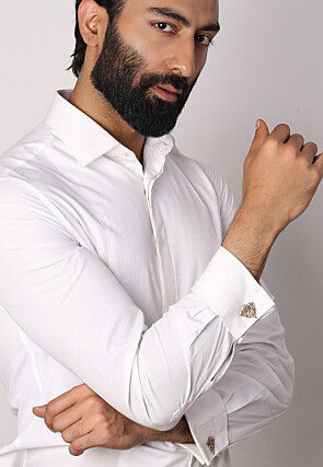 The Knight Lion Metallic Cufflink Pair