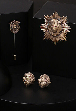 The Leo Metallic  Gift Set