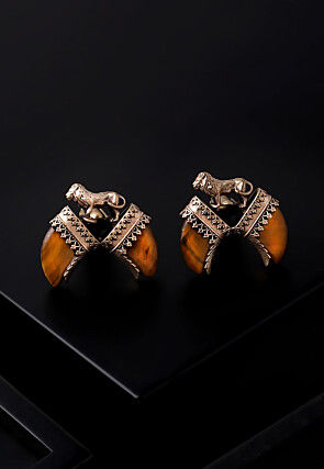 The Lion Claw Metallic Cufflink Pair