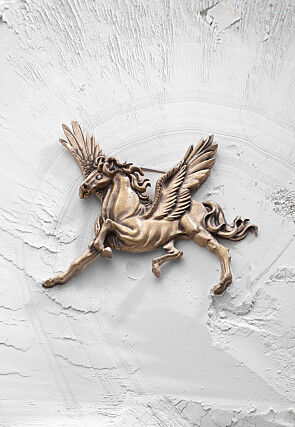 The Pegasus Horse Metallic Brooch