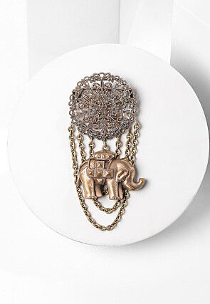 The Royal Majesty Metallic Brooch