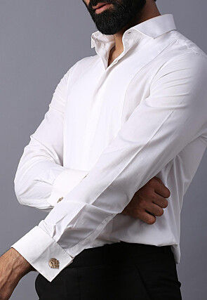 The Side Lion Metallic Cufflink Pair