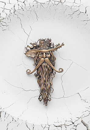The Wizard Metallic Brooch