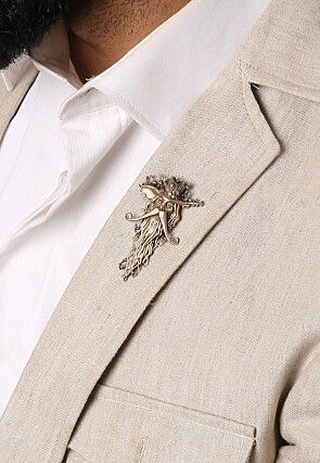 The Wizard Metallic Brooch