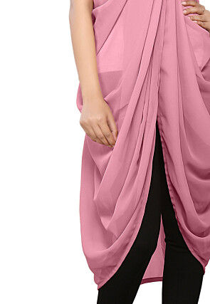 Georgette Tunic in Old Rose