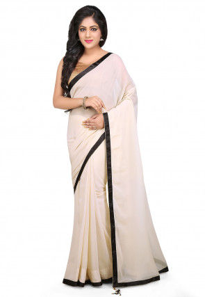 Multicolor Party Wear Plain Satin Saree, With Blouse Pcs, 6.3 m (with  blouse piece) at Rs 580/piece in Surat