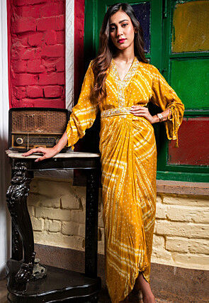 Chiffon western dresses clearance
