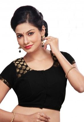 Georgette Blouse in Black