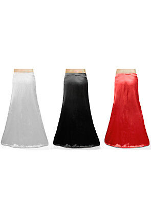 Satin Combo Sets in Petticoat