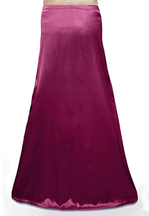 Satin Petticoat in Magenta