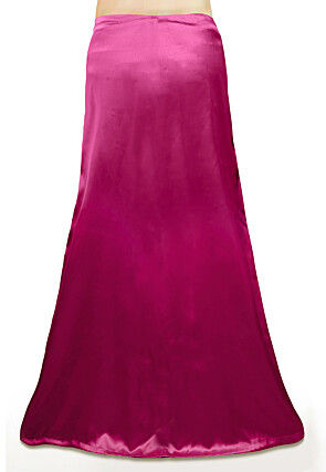 Satin Petticoat in Fuchsia