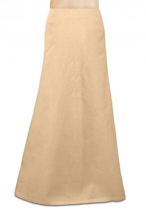 Cotton Petticoat in Light Beige