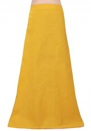 Cotton Petticoat in Yellow
