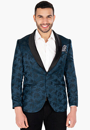 Blue Coats and Blazers  Indian Wear for Men  Buy Latest Designer Men wear  Clothing Online  Utsav Fashion