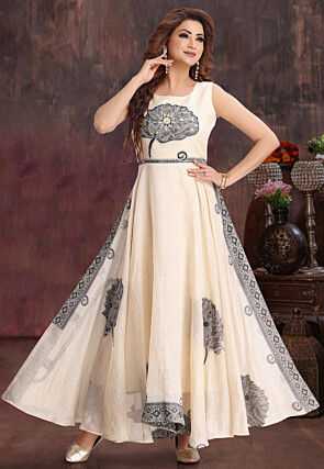 Buy Festival Wear Indo-Western Gowns for Women Online | Utsav Fashion