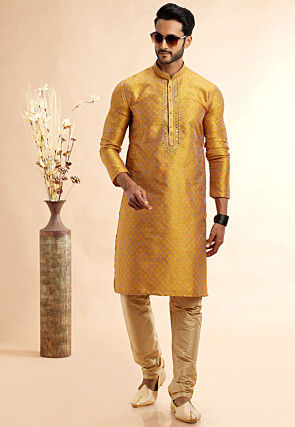 Mustard ethnic wear clearance
