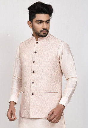 Nehru Jackets - White - Indian Men 