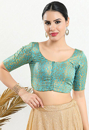 Page 2 | Blue - Ethnic Blouses: Buy Indian Saree Blouse Designs from ...