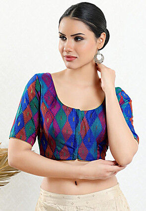 Multicolor - Ethnic Blouses: Buy Indian Saree Blouse Designs from ...