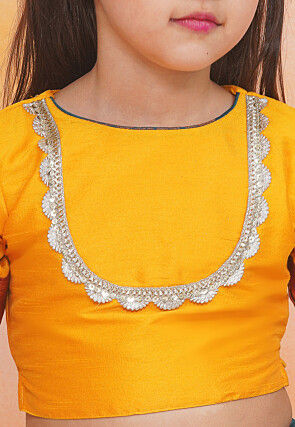 Woven Art Silk Lehenga in Teal Blue