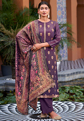 Green Embroidery Cotton Silk Salwar Suit | Salwar suits, Salwar suits online,  Silk bottoms