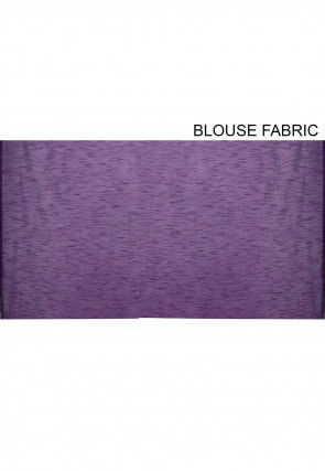 Woven Art Silk Saree in Fuchsia