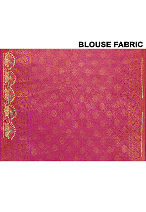 Woven Art Silk Saree in Green