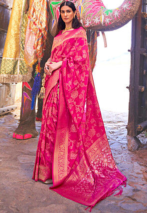 Pink Saree - Latest Pink Color Sarees Online Shopping USA, UK-sgquangbinhtourist.com.vn