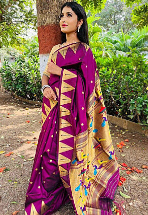 Page 218 Zari Art Silk Sarees Buy Latest Designs Online Utsav