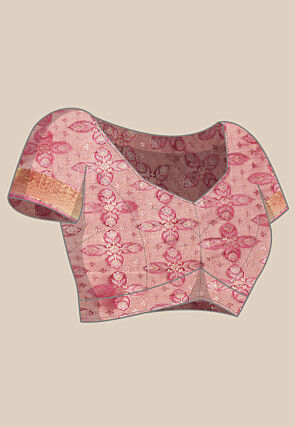 Woven Bangalore Silk Saree in Light Green