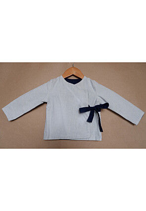 Woven Cotton Jacket in White