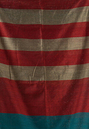 Woven Cotton Saree in Multicolor