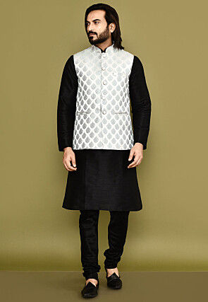 Page 19 Dupion Silk Kurta Pyjama Ethnic Wear for Men Buy Latest Indian Outfits for Men Online Utsav Fashion
