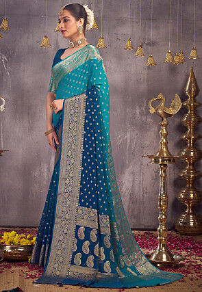 Embroidery Party Wear Designer Indian Georgette Saree at Rs 2350 in Surat-iangel.vn