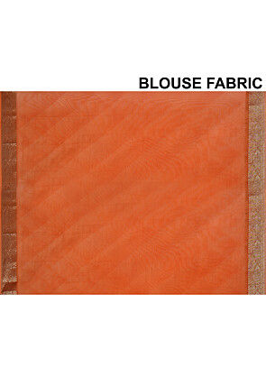 Woven kora Silk Saree in Multicolor