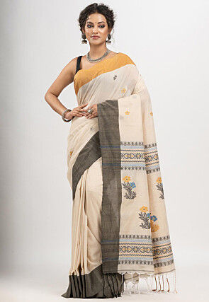 Buy Online Spanish Recommendable And Remarkable Print Of Reflection Of Our  Floral Culture Soft Saree For Party Wear And Functions. The latest pure  fabrics highly LIGHT WEIGHT Saree which know as TEBI
