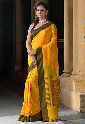 Cotton bridal sarees top